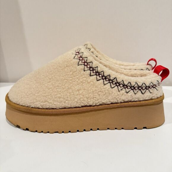 Ccocci Women's Isaac Platform Sherpa Slipper Slide Shoes 41 Like 8-8.5 - Picture 2 of 11